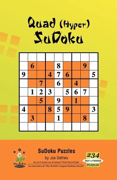 Quad (Hyper) Sudoku - Defries, Joe J.