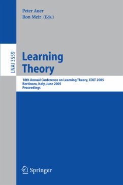 Learning Theory - Auer, Peter / Meir, Ron (eds.)