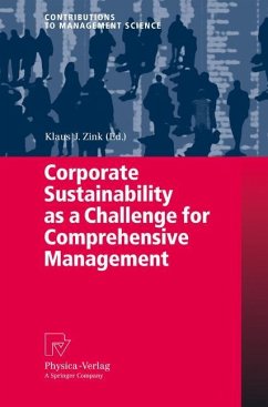 Corporate Sustainability as a Challenge for Comprehensive Management - Zink, Klaus J. (ed.)