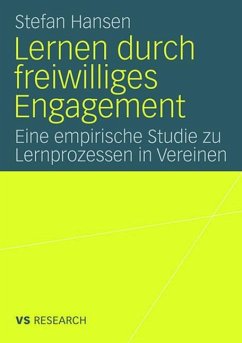 Lernen durch freiwilliges Engagement - Hansen, Stefan