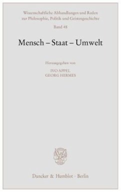 Mensch - Staat - Umwelt. - Appel, Ivo / Hermes, Georg (Hrsg.)