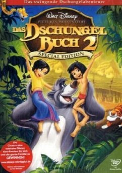 Cover Das Dschungelbuch 2, Special Edition, 1 DVD-Video, mehrsprachige Version