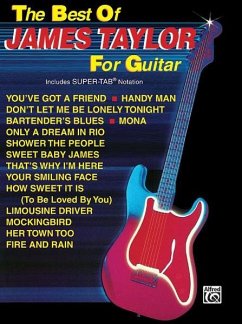 The Best of James Taylor for Guitar - Taylor, James