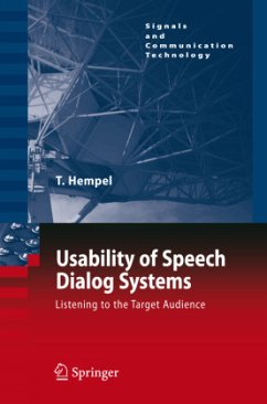 Usability of Speech Dialog Systems - Hempel, Thomas