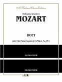 Duet (After the Piano Sonata in a Major, K. 331)