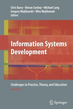 Information Systems Development - Barry, Chris / Conboy, Kieran / Lang, Michael / Wojtkowski, Gregory / Wojtkowski, Wita (Hrsg.)