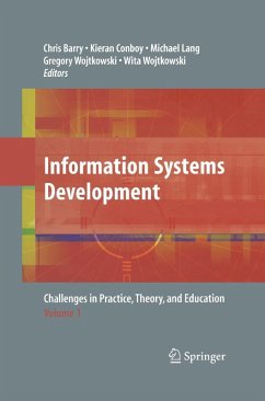 Information Systems Development - Barry, Chris / Conboy, Kieran / Lang, Michael / Wojtkowski, Gregory / Wojtkowski, Wita (Hrsg.)