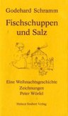 Fischschuppen und Salz