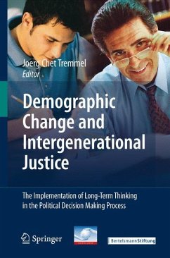 Demographic Change and Intergenerational Justice - Tremmel, Joerg Chet (ed.)