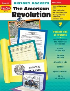 History Pockets: The American Revolution, Grade 4 - 6 Teacher Resource - Evan-Moor Educational Publishers