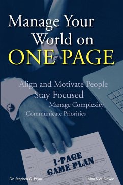 Manage Your World on ONE PAGE