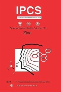 Zinc: Environmental Health Criteria Series No. 221 - Ilo; Unep