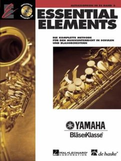 Essential Elements, für Altsaxophon in Es, m. Audio-CD