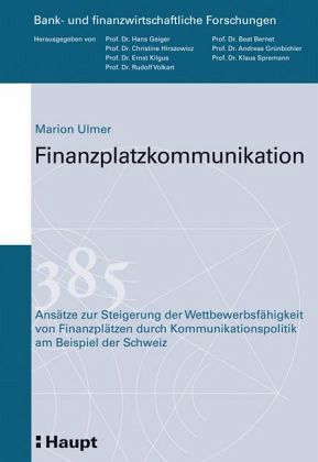 Finanzplatzkommunikation Finanzplatzkommunikation