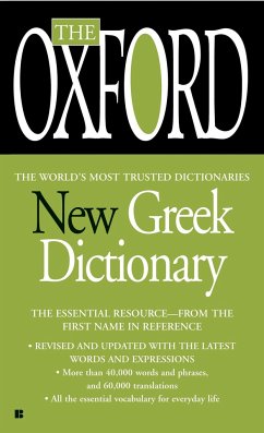 The Oxford New Greek Dictionary - Oxford University Press