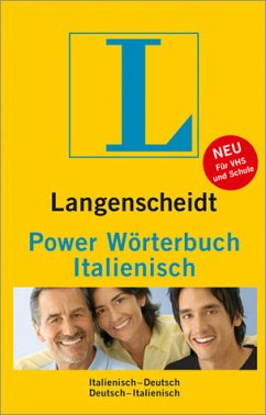 Cover Langenscheidt Power Wörterbuch Italienisch. Italienisch-Deutsch/Deutsch-Italieni
