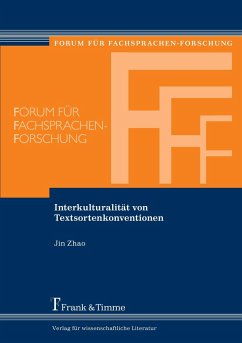 Interkulturalität von Textsortenkonventionen - Zhao, Jin