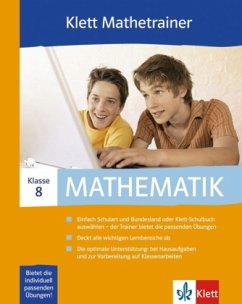 Klett Mathetrainer, 8. Klasse, 1 CD-ROM
