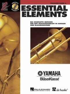 Essential Elements, für Posaune, m. Audio-CD