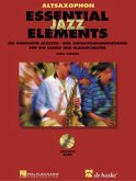 Essential Jazz Elements, für Altsaxophon, m. 2 Audio-CDs