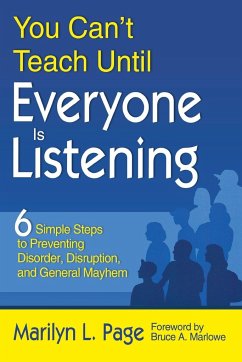 You Can't Teach Until Everyone Is Listening - Page, Marilyn L.