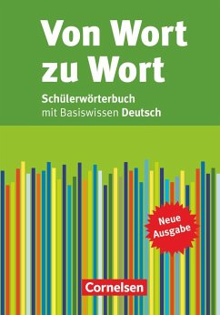 Von Wort zu Wort. Schülerwörterbuch - Thiel, Hans Peter