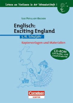 Cover Lernen an Stationen in der Sekundarstufe I / Englisch: Exciting England