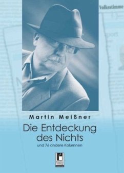 Die Entdeckung des Nichts - Meißner, Martin