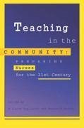 Teaching in the Community - Tagliareni, M Elaine; Marckx, Barbara; Tagliareni