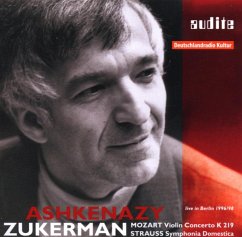 Violin Concerto K 219 & Symphonia Domestica - Ashkenazy,Vladimir/Zukerman,Pinchas