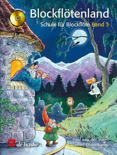 Cover Blockflötenland, Schule für Blockflöte, m. Audio-CD