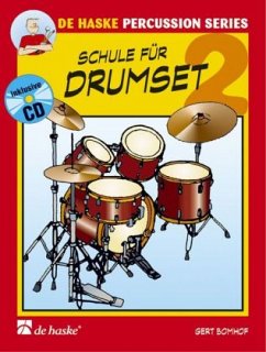 Schule für Drumset, m. Audio-CD - Bomhof, Gert