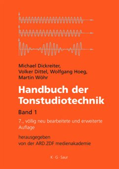 Cover Handbuch der Tonstudiotechnik, Band 2