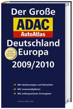 Cover Der Große ADAC AutoAtlas Deutschland/Europa 2009/2010