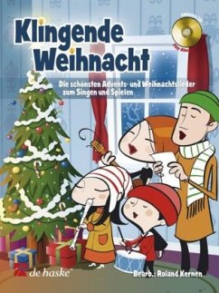 Cover Klingende Weihnacht, Partitur u. Stimmen, m. Audio-CD