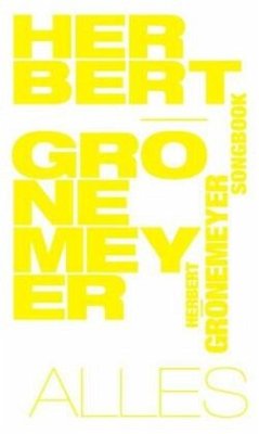 Herbert Grönemeyer Songbook - Alles - Grönemeyer, Herbert