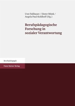 Cover Berufspädagogische Forschung in sozialer Verantwortung