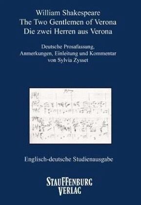 The Two Gentlemen of Verona. Die zwei Herren von Verona The Two Gentlemen of Verona. Die zwei Herren von Verona
