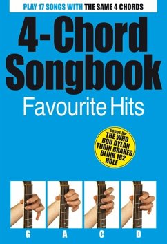 Cover 4-Chord Songbook: Favourite Hits lyrics/chord symbols/guitar chord boxes