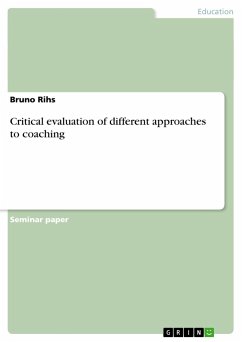 Critical evaluation of different approaches to coaching - Rihs, Bruno
