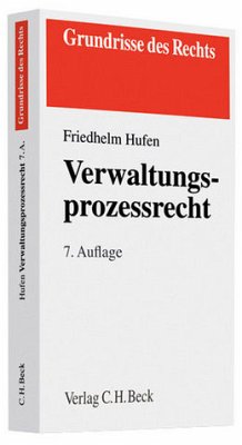 Verwaltungsprozeßrecht - Hufen, Friedhelm