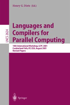 Languages and Compilers for Parallel Computing - Dietz, Henry Gordon (ed.)