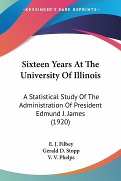 Sixteen Years At The University Of Illinois