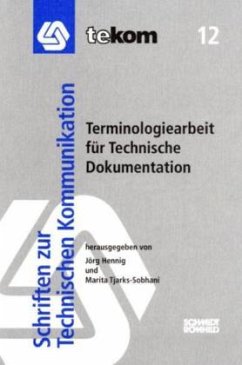 Cover Terminologiearbeit für Technische Dokumentation