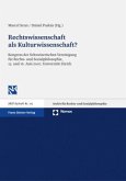 Rechtswissenschaft als Kulturwissenschaft?