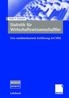 Statistik für Wirtschaftswissenschaftler - Eckstein, Peter P.