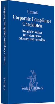 Corporate Compliance Checklisten - Umnuß, Karsten (Hrsg.)