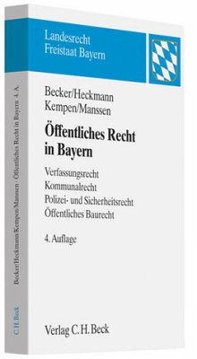 Öffentliches Recht in Bayern - Becker, Ulrich / Heckmann, Dirk / Kempen, Bernhard / Manssen, Gerrit