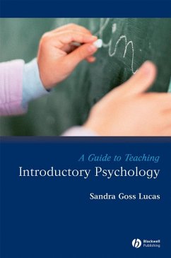 A Guide to Teaching Introductory Psychology - Lucas, Sandra Goss