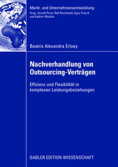 Nachverhandlung von Outsourcing-Verträgen - Ertsey, Beatrix Alexandra